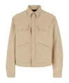 Dsquared2 Long-sleeved Casual Jacket In Brown