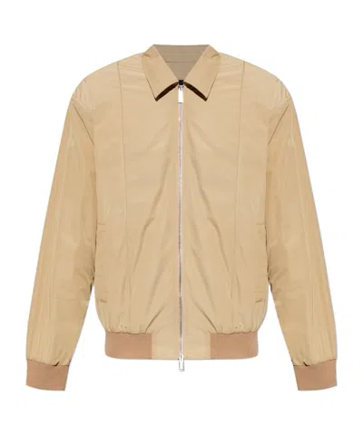 Dsquared2 Long-sleeved Casual Jacket In Brown
