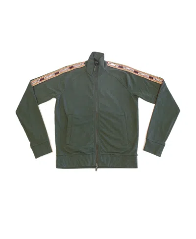 Dsquared2 Long-sleeved Casual Jacket In Green