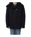 Dsquared2 Long-sleeved Coat In Black
