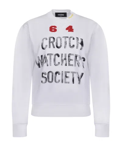 DSQUARED2 DSQUARED2 LONG-SLEEVED CREWNECK SWEATSHIRT