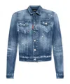 Dsquared2 Classic Denim Jacket In Blue