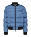 Dsquared2 Logo-print Padded Jacket In Blue