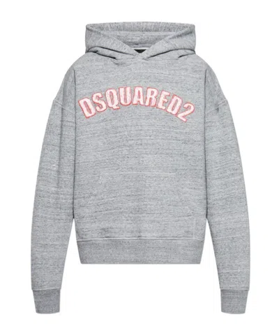 DSQUARED2 DSQUARED2 LOGO PATCH HOODIE