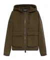 Dsquared2 Long-sleeved Hooded Sweatshirt In Multi
