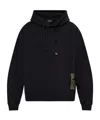 Dsquared2 Logo-patch Hoodie In Black