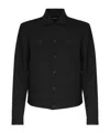 Dsquared2 Black Casual Jacket In Black
