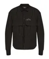 Dsquared2 Icon Ripstop Shirt In Black