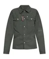 Dsquared2 Long-sleeved Shirt In Black