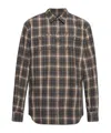 Dsquared2 Long-sleeved Shirt In Black