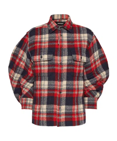 Dsquared2 Long-sleeved Shirt In Multicolor