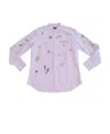 Dsquared2 Long-sleeved Shirt In Purple