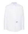 Dsquared2 D2 Headquarter Dropped Shoulder Shirt In White