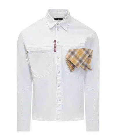 DSQUARED2 DSQUARED2 CARPENTER LOGO TAG SHIRT