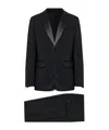 Dsquared2 Long-sleeved Suit In Black