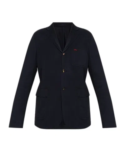 Dsquared2 Long-sleeved Suit Jacket In Black