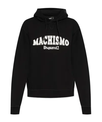 Dsquared2 Long-sleeved Sweater In Black
