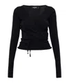 Dsquared2 Long-sleeved Sweater In Black