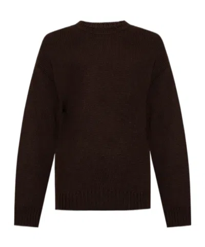 Dsquared2 Long-sleeved Sweater In Black