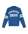 Dsquared2 Long-sleeved Sweater In Blue