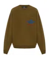 Dsquared2 Logo-print Sweatshirt In Brown