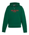 Dsquared2 Printed Hoodie In Green