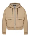 Dsquared2 Hooded Jacket In Nude