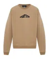 Dsquared2 Logo-print Sweatshirt In Nude