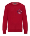 Dsquared2 Long-sleeved Sweater In Red