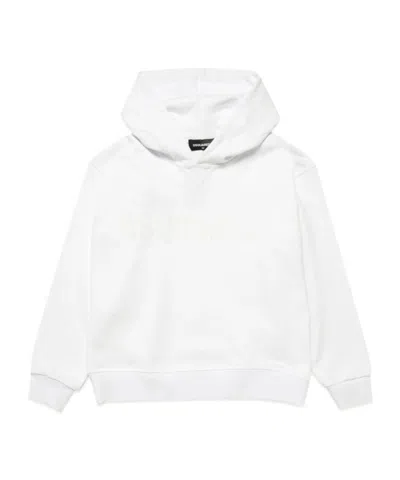 Dsquared2 Long-sleeved Sweater In White