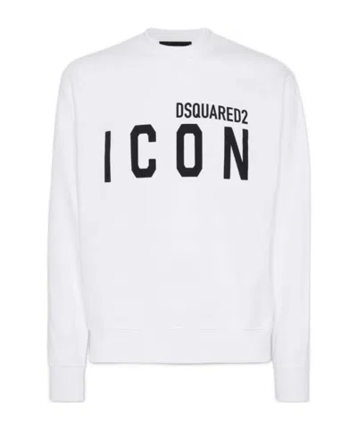 DSQUARED2 DSQUARED2 LOGO PRINTED CREWNECK SWEATSHIRT