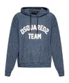 Dsquared2 Long-sleeved Sweatshirt In Blue