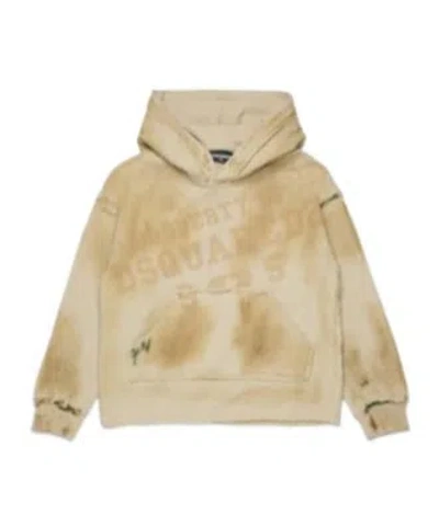 Dsquared2 Long-sleeved Sweatshirt In Brown