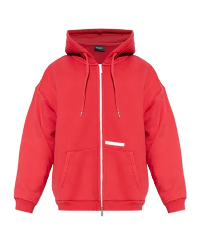 Dsquared2 Long-sleeved Sweatshirt In Red