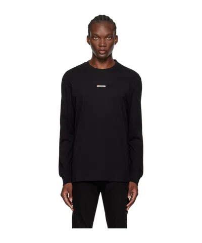 Dsquared2 Long-sleeved T-shirt In Black