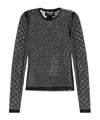 Dsquared2 Long-sleeved T-shirt In Black