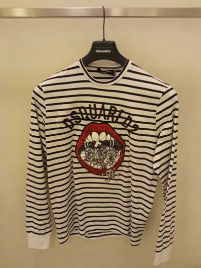 Dsquared2 Long-sleeved T-shirt In Nude