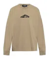 Dsquared2 Logo-print Sweatshirt In Nude