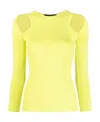 Dsquared2 Long Sleeved T-shirt In Giallo