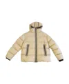 Dsquared2 Long-sleeved Zipper Cotton Suit In Nude