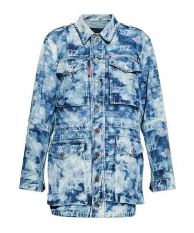 DSQUARED2 LONG-SLEEVE DENIM JACKET