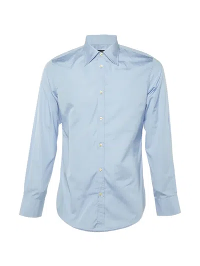 Pre-owned Dsquared2 Long-sleeve Shirt In Blue