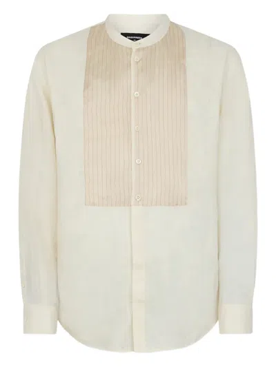 Dsquared2 Long-sleeve Shirt In White
