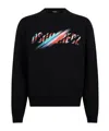 Dsquared2 Sweatshirt Mit Logo-print In Black