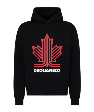 Dsquared2 Long-sleeve Sweatshirt In Black