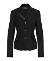 Dsquared2 Long-sleeved Casual Jacket In Black