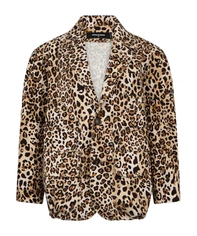 Dsquared2 Long-sleeved Casual Jacket In Multi
