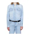 Dsquared2 Shirt Collared Design Buttoned Cuffs Pockets In Blue