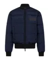 Dsquared2 Easy Down Bomber Jacket In Blue