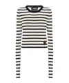 Dsquared2 Long-sleeved Sweater In White